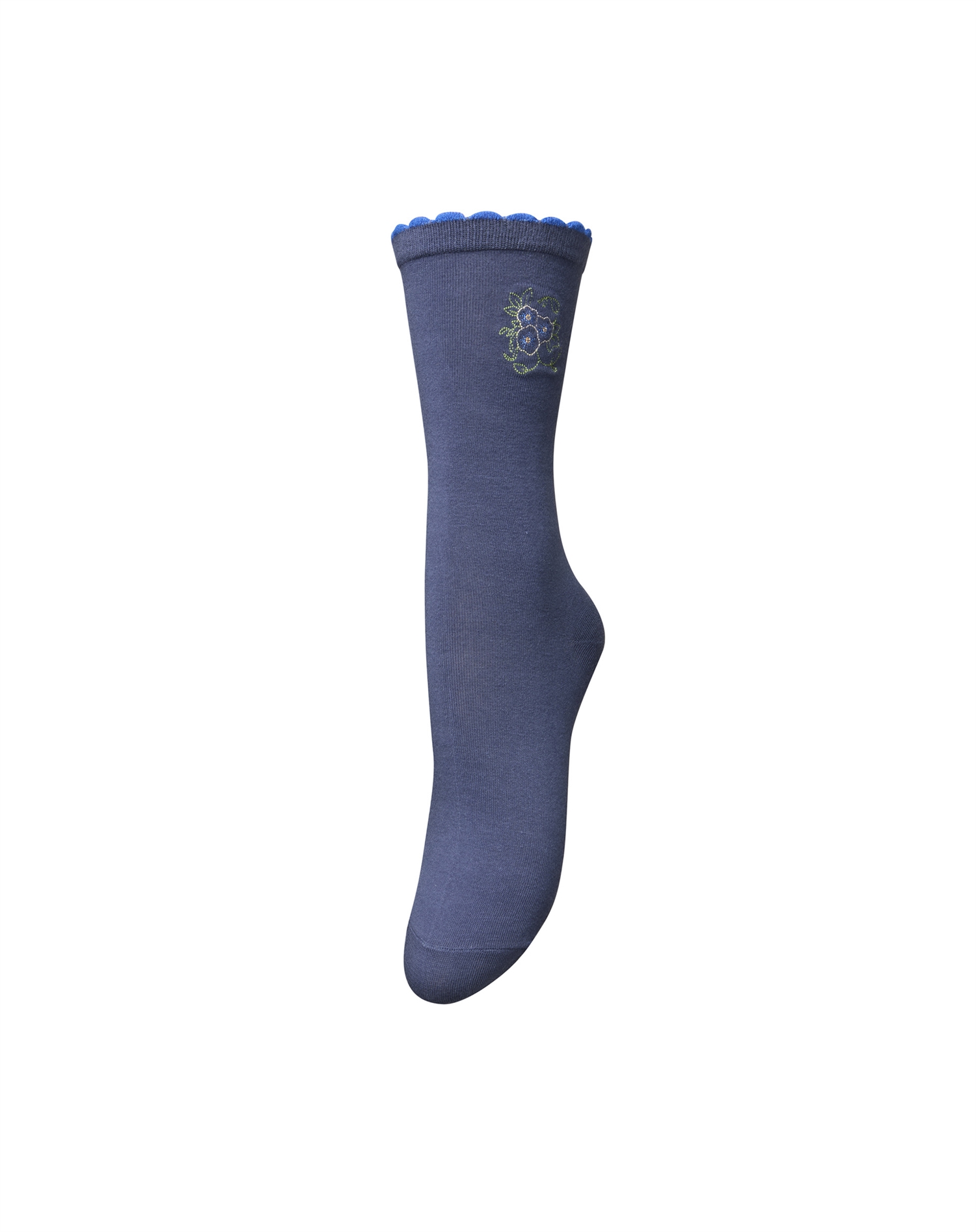 Beck Söndergaard - Efloria Cotta Strømpe - Vintage Indigo